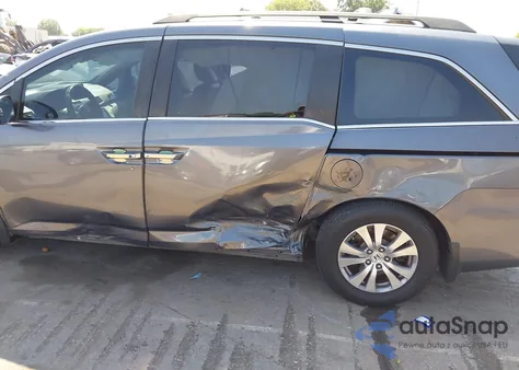 2016 Honda Odyssey Ex-L from USA, damaged, VIN 5FNRL5H60GB001777